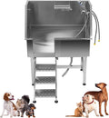Redriver Stainless Steel Dog Washing Station, 38-Inch Dog Bathing Station Bath by Unknown