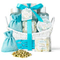 Christmas Gifts for Women, Spa Gift Baskets for Ladies 8pcs Gardenia Tulip Bath by SaintRoy