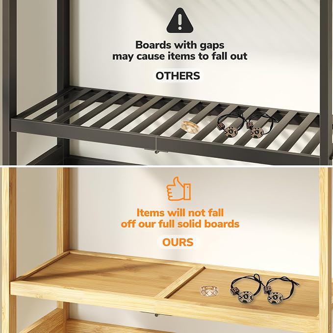 AMBIRD Over The Toilet Storage, 3-Tier Bathroom Organizer Over Toilet - Image 3