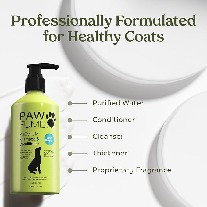 PAWFUME Dog Shampoo and Conditioner, Deep-Cleaning, pH-Balanced Formula – Puppy - Image 6