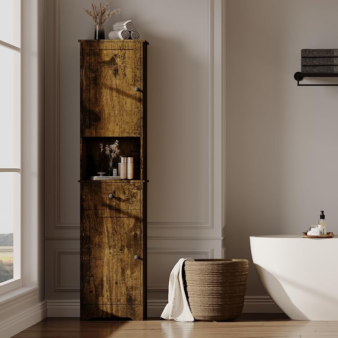 Tall Bathroom Cabinet, Storage Cabinet - Image 2