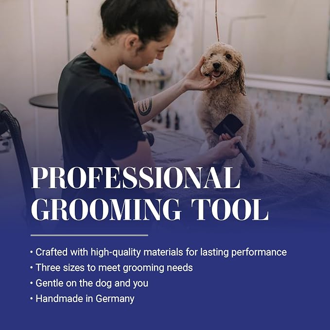 Chris Christensen Baby K Dog Slicker Brush, Groom Like a Professional, Fluff - Image 3
