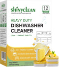 Heavy Duty Dishwasher Cleaning Tablets | Natural Dishwasher Cleaner and by Shinyclean
