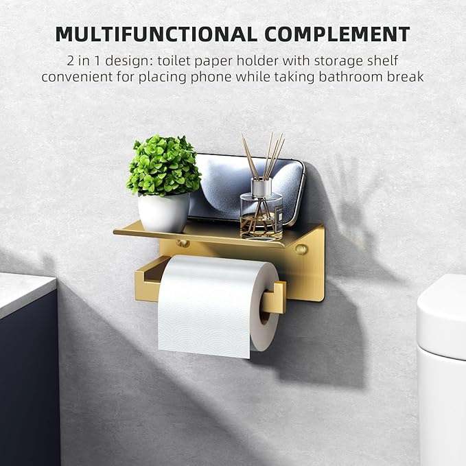 Angle Simple Toilet Paper Holder - Image 2