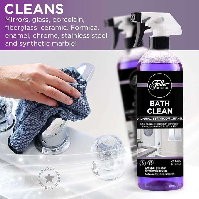 Fuller Brush Bath Clean – 24 oz Bathroom Cleaner Bottle - Image 3