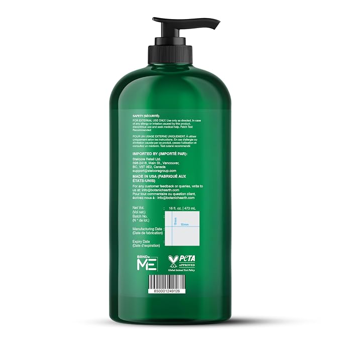Botanic Hearth Tea Tree Body Wash -16 fl oz- All-Natural Antifungal & - Image 2