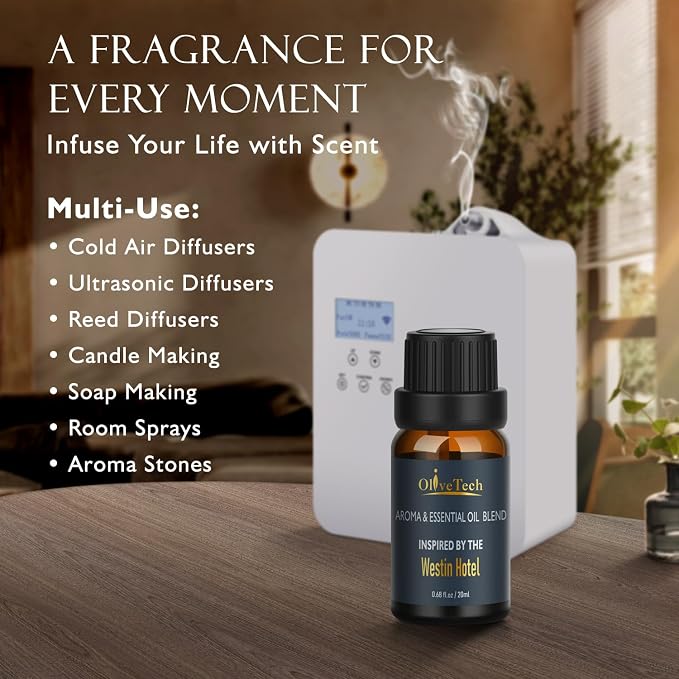 Hotel Diffuser Oil 20ml – Inspired by Westin Hotel Scent, OliveTech - Image 5