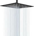 Rain Shower Head, 10 Inches Large Rainfall Shower Head, 304 Stainless Steel Made by Borlon