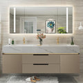 Floating Bathroom Vanity - 54IN Bathroom Vanity by Genpai