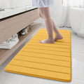 Buganda Memory Foam Bath Mat, Ultra Soft and Non-Slip Bathroom Rugs, Water by Buganda