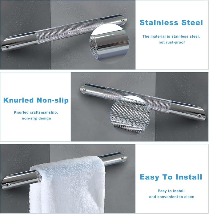 Shower Foot Rest for Shaving Legs Shower Foot Stool- Wall Mounted Bathtub Foot - Image 2