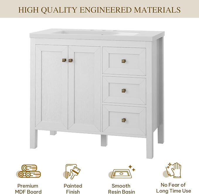 YITAHOME 36" Bathroom Vanity - Image 6