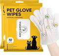 Pet Glove Wipes for Dogs Cats by DueFelice