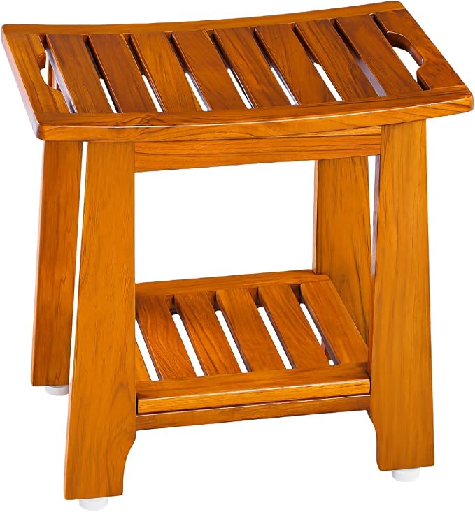 18" Standard Teak Shower Bench by NNN