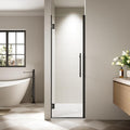 23.6-23.8" x 72" Frameless Hinged Shower Door, Single Swing Shower Panel by Unknown