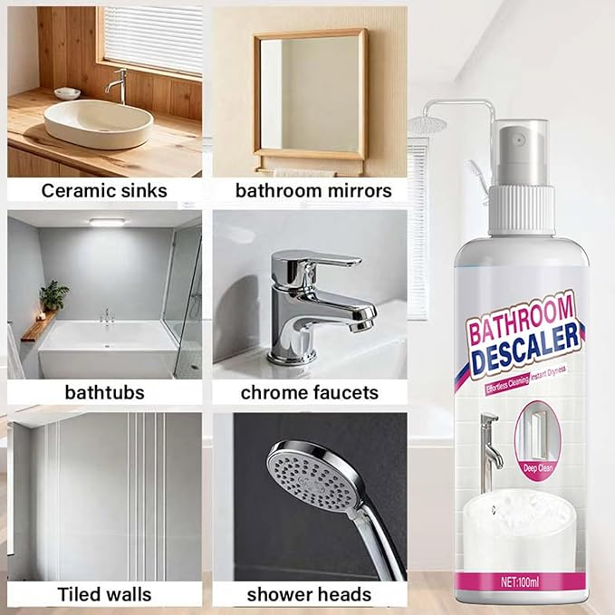 Bathroom Glass Scale Remover, - Image 9