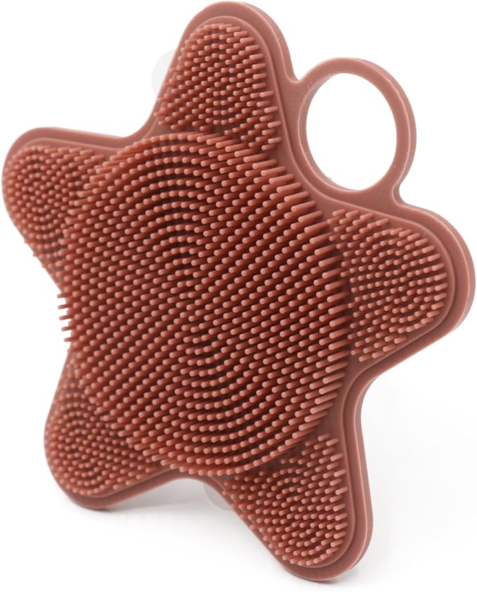 LUCKSTELLA 2 in 1 Silicone Body Scrubber, Food-Grade Silicone Body Brush - Image 10
