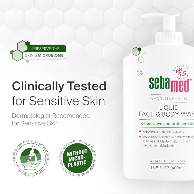 SEBAMED Paraben-Free Liquid Face and Body Wash - Image 6
