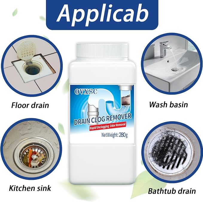 Drain cleaner, drain. Controls odors and breaks down grease, fat and oil in - Image 5