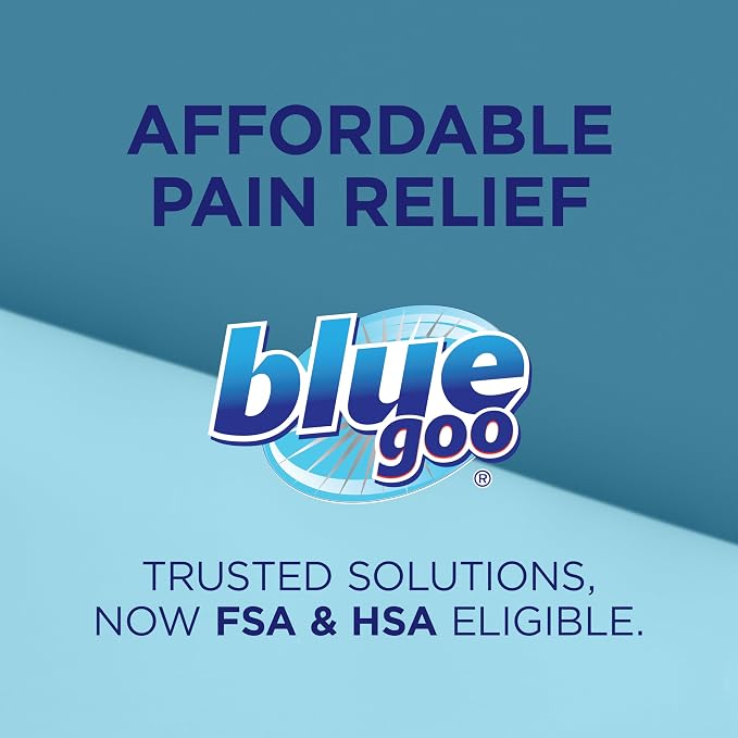 Blue Goo Pain Relieving Gel – for Back, Muscle and Joint Pain, Fast-Acting - Image 8