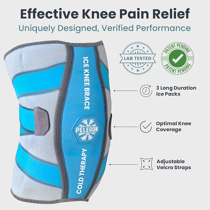 Knee Ice Pack Wrap - Image 2
