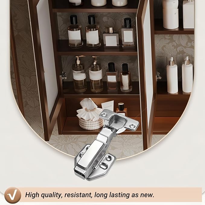 Solid Wood Bathroom Vanity 32Inch, Freestanding Bathroom Vanity Includes LED - Image 6