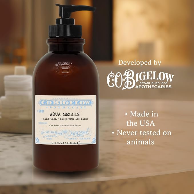 C.O. Bigelow Aqua Mellis Hand Wash, Iconic Collection Liquid Hand Soap - Image 5