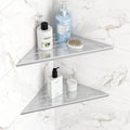 Corner Shower Shelves, 12” Recessed Tile Shower Shelf, 304 Stainless Steel by Qeke