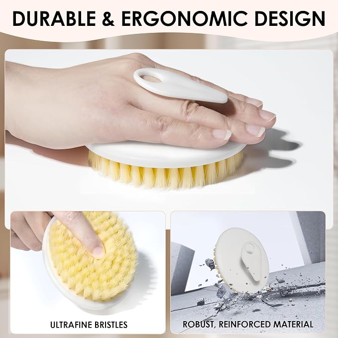 INNERNEED PP Shower Brush Body Exfoliating Scrubber, - Image 7