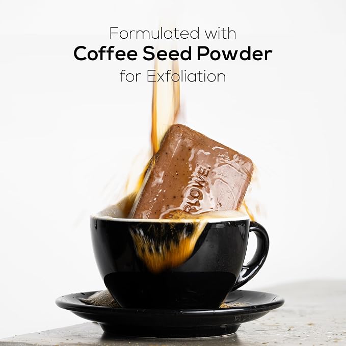MARLOWE. No. 109 Coffee Bar Soap 7 oz – Exfoliating Body Scrub - Image 3