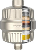 Cobbe HD HEAVY DUTY High Output Shower Filter – 99% REMOVAL Shower Head Filter by CobbeforQualityLife