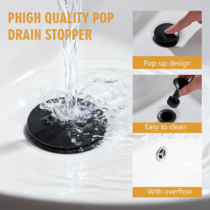 Bathroom Sink Faucet, Waterfall Bathroom Faucet - Image 6