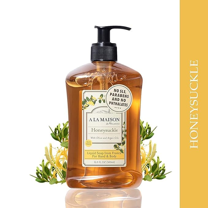 A LA MAISON French Liquid Hand Soap, Honeysuckle - Image 2