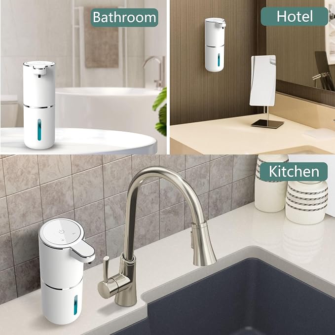 Automatic Soap Dispenser – Touchless Foaming Soap Dispenser 400ml USB - Image 6
