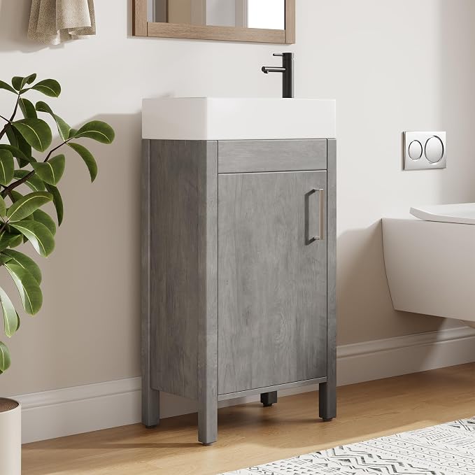GarveeHome 16" Bathroom Vanity - Image 2
