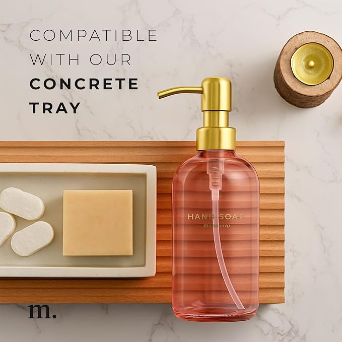 MaisoNovo Soap Dispenser 2-Piece Set | 16.9oz Pink Bottles - Image 7