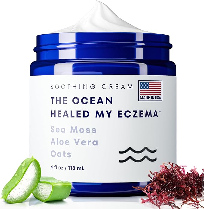 The Ocean Healed My Eczema Natural & Soothing Eczema Cream by TheOceanHealedMyEczema