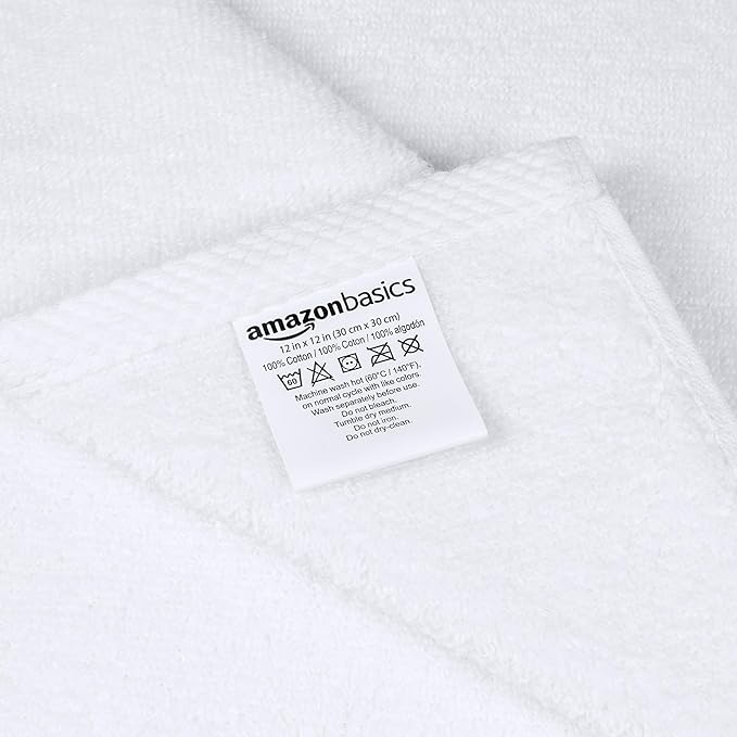 Amazon Basics Cotton Washcloths - Image 6