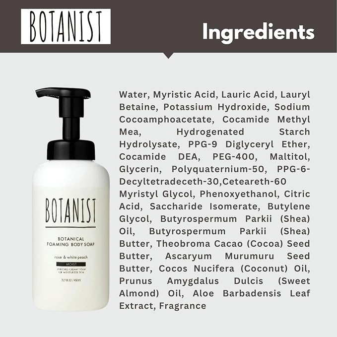 Botanist Foaming Body Wash for Sensitive Skin & Babies, Moisturizing Body Soap - Image 10