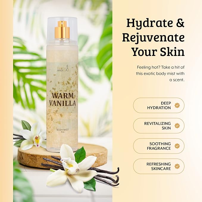 Warm Vanilla Unisex, Womens Perfume Fragrance Body Mist & Sprays, Women's - Image 2