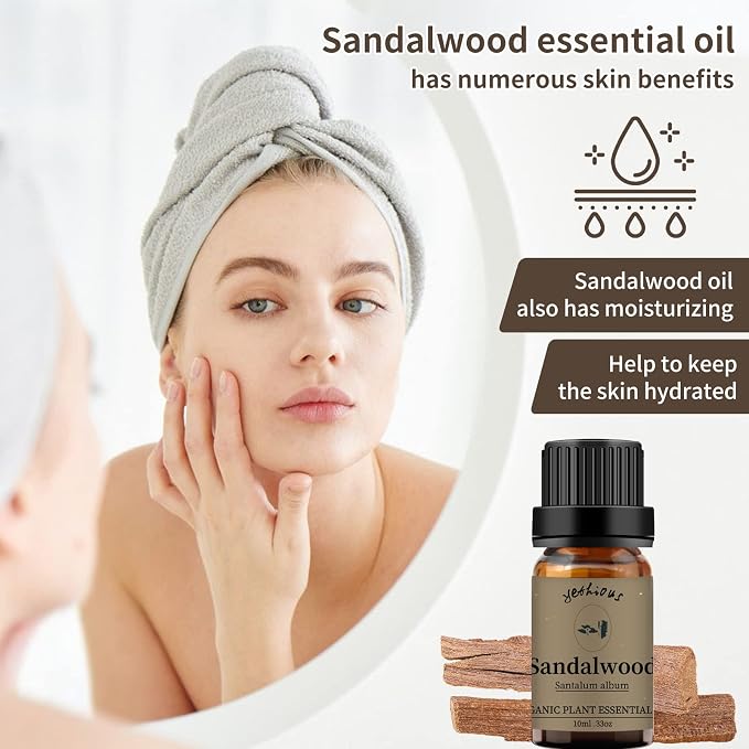 yethious Lavender Vanilla Sandalwood Essential Oil 100% Pure Organic Lavender - Image 8