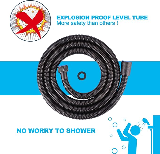 79 Inches Shower Hose Oil-Rubbed Bronze Finished, ALEASHA SUS 304 Stainless - Image 4