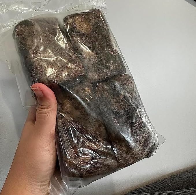 Raw African Black Soap 2.2 lb from Ghana, Africa | Vegan & Organic | Face and - Image 3