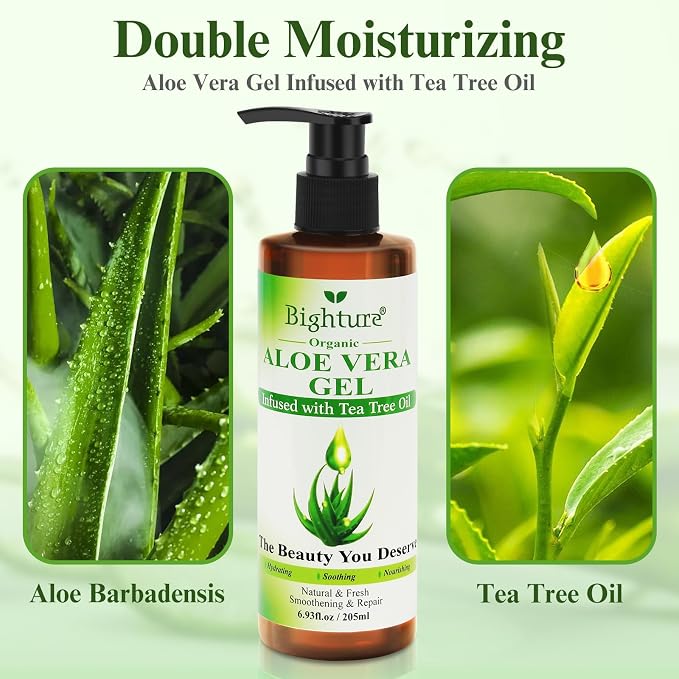 Aloe Vera Gel with Tea Tree Oil - Image 3