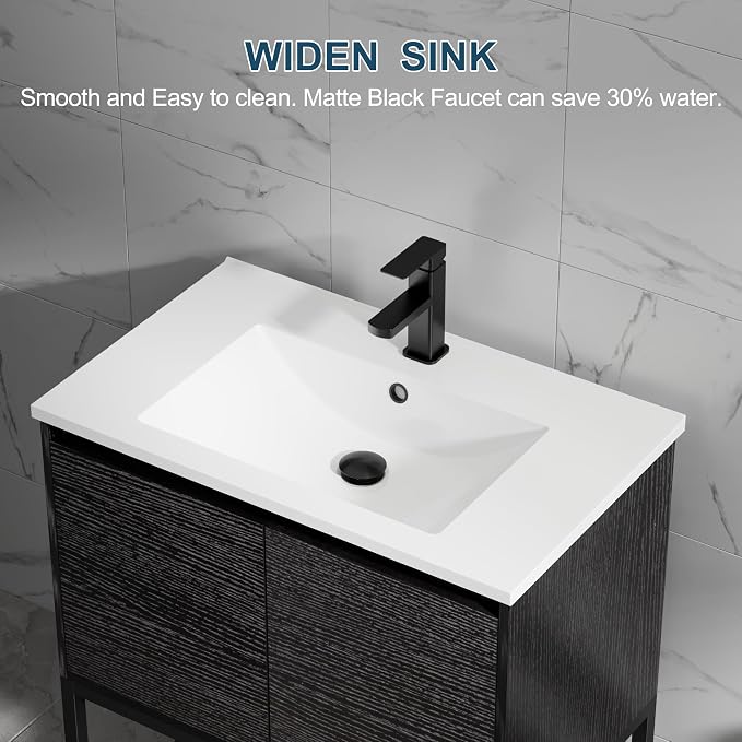 LUCKWIND 30" Bathroom Vanity - Image 4
