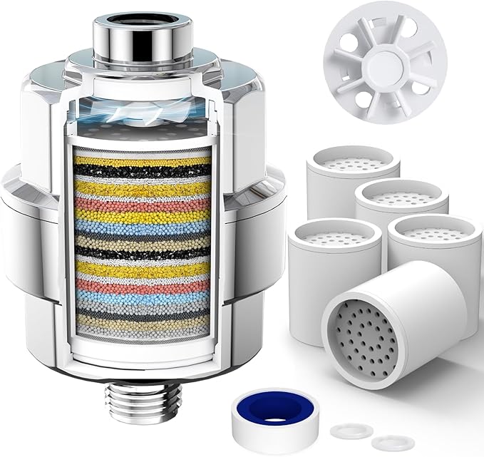 20-Stage Shower Filter-Shower Head Filter by SRSUNRISE