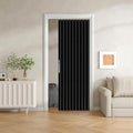 100% Blackout Fabric Folding Door Curtain by JILRON