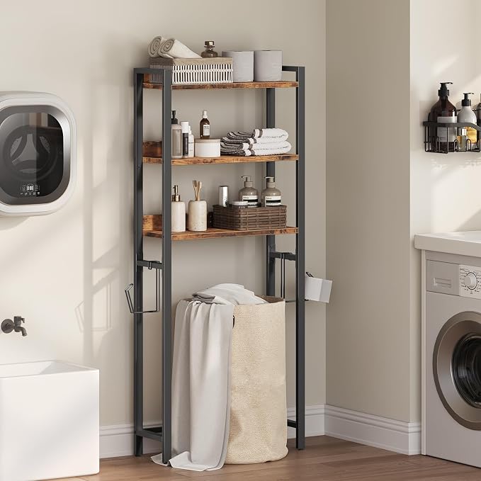 Over The Toilet Storage Rack, 3 Tier Bathroom Organizer Over Toilet, - Image 4