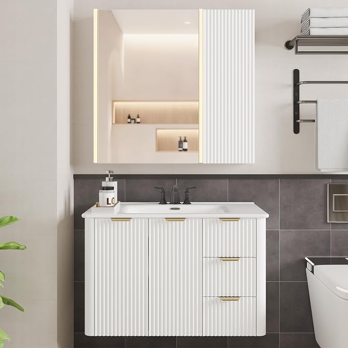 Lighted Bathroom Medicine Cabinet - Image 3