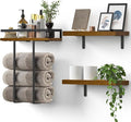 Towel Racks for Bathroom-Wall Mounted Floating Shelves for Wall Bathroom by Unknown